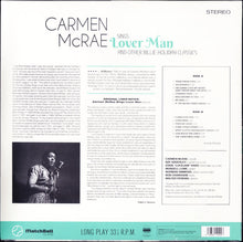 Laden Sie das Bild in den Galerie-Viewer, Carmen McRae : Sings Lover Man (LP, Album, Ltd, RE)
