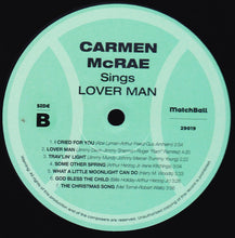 Charger l&#39;image dans la galerie, Carmen McRae : Sings Lover Man (LP, Album, Ltd, RE)
