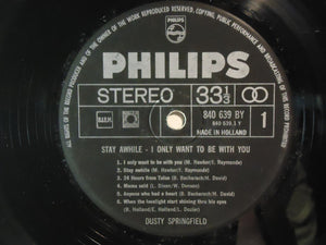 Dusty Springfield : Stay Awhile - I Only Want To Be With You (LP, Album)