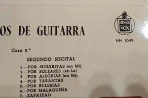 Niño Ricardo : Toques Flamencos de Guitarra Por El Niño Ricardo (LP)