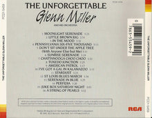 Load image into Gallery viewer, Glenn Miller And His Orchestra : The Unforgettable Glenn Miller (CD, Comp, RE)
