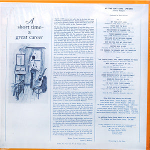 Jimmie Rodgers : My Time Ain't Long (LP, Album, Mono, RE, Ind)