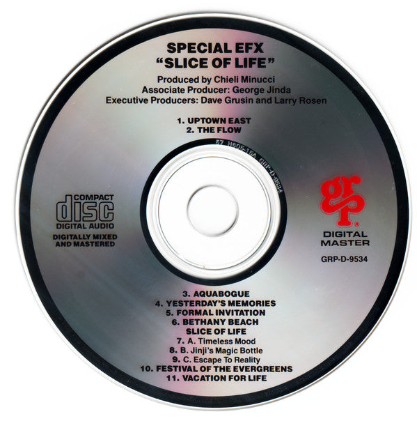 Special EFX : Slice Of Life (CD, Album)