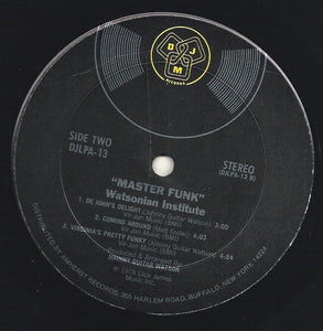 Watsonian Institute : Master Funk (LP, Album)
