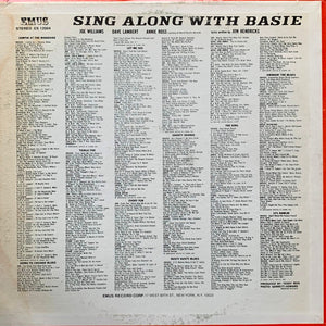 Joe Williams, Dave Lambert (3), Jon Hendricks, Annie Ross Plus The Basie Band* : Sing Along With Basie (LP, Album, RE, Bes)