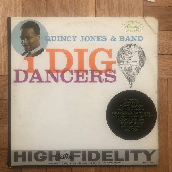 Quincy Jones & Band : I Dig Dancers (LP, Album, Mono, Promo)