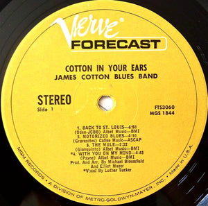James Cotton Blues Band* : Cotton In Your Ears (LP, Album, MGM)