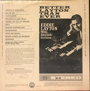 Eddie Layton : Better Layton Than Ever (LP)