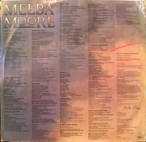 Melba Moore : Read My Lips (LP, Album)