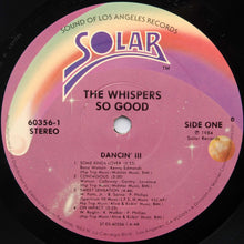 Load image into Gallery viewer, The Whispers : So Good (LP, Album, AR )
