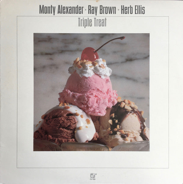 Monty Alexander ▪ Ray Brown ▪ Herb Ellis : Triple Treat (LP, Album)