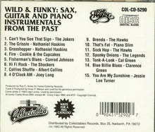 Load image into Gallery viewer, Various : Wild &amp; Funky: Sax, Guitar And Piano Instrumentals From The Past (CD, Comp)
