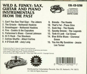 Various : Wild & Funky: Sax, Guitar And Piano Instrumentals From The Past (CD, Comp)
