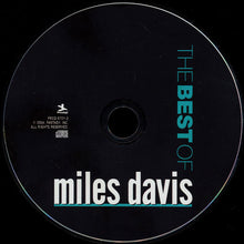 Laden Sie das Bild in den Galerie-Viewer, Miles Davis : The Best Of Miles Davis (CD, Comp)
