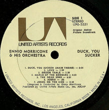 Load image into Gallery viewer, Ennio Morricone : Duck, You Sucker (Original Motion Picture Soundtrack) (LP, Album)
