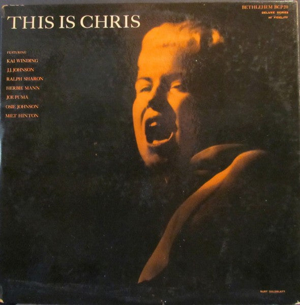 Chris Connor : This Is Chris (LP, Album, Mono)