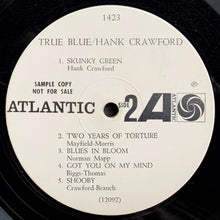 Laden Sie das Bild in den Galerie-Viewer, Hank Crawford : True Blue (LP, Album, Mono, Promo)
