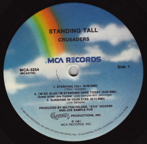 Crusaders* : Standing Tall (LP, Album)