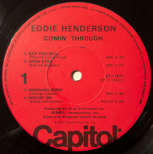 Laden Sie das Bild in den Galerie-Viewer, Eddie Henderson : Comin&#39; Through (LP, Album, Los)
