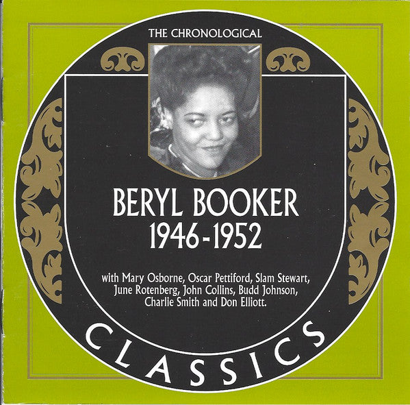 Beryl Booker : 1946-1952 (CD, Comp, Mono)
