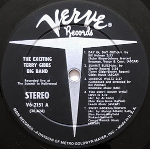 Terry Gibbs Big Band : The Exciting Terry Gibbs Big Band (LP, Album)