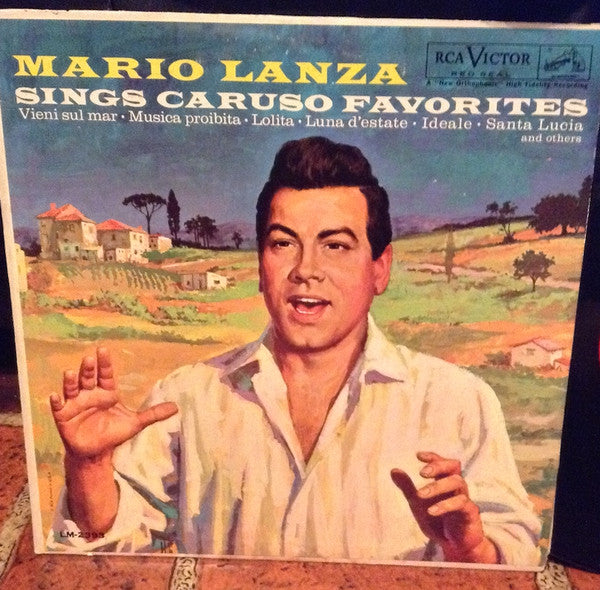 Mario Lanza : Mario Lanza Sings Caruso Favorites (LP)