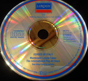 Mantovani · Laszlo Tábor · The International Pop All Stars* : Echoes Of Italy (CD, Comp)