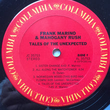 Load image into Gallery viewer, Frank Marino &amp; Mahogany Rush : Tales Of The Unexpected (LP, Album, Ter)
