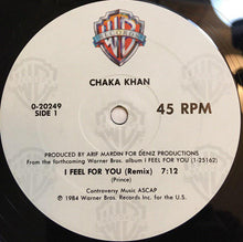 Load image into Gallery viewer, Chaka Khan : I Feel For You (12&quot;, Maxi, All)
