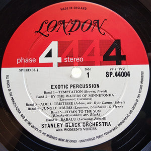 Stanley Black And His Orchestra* : Exotic Percussion (LP, Album)