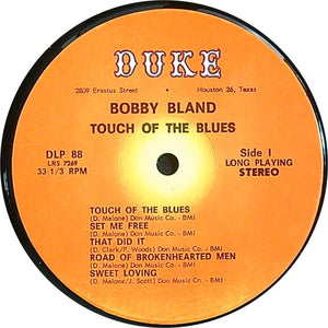 Bobby Bland : Touch Of The Blues (LP, Album)