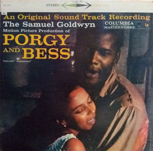 George Gershwin, Ira Gershwin, DuBose Heyward, Various : Porgy And Bess (An Original Sound Track Recording) (LP)