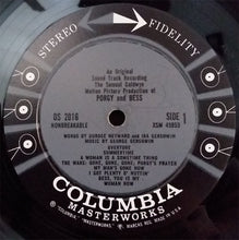Laden Sie das Bild in den Galerie-Viewer, George Gershwin, Ira Gershwin, DuBose Heyward, Various : Porgy And Bess (An Original Sound Track Recording) (LP)

