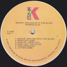 Load image into Gallery viewer, Memphis Slim : Messin&#39; Around With The Blues (LP, Album, RE)
