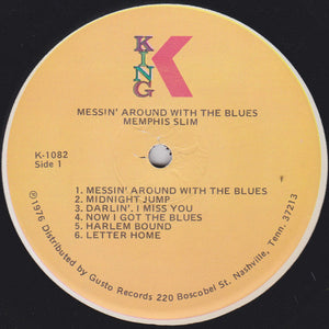 Memphis Slim : Messin' Around With The Blues (LP, Album, RE)