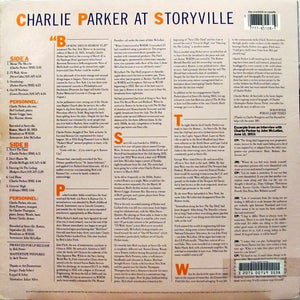Charlie Parker : At Storyville (LP, Album)