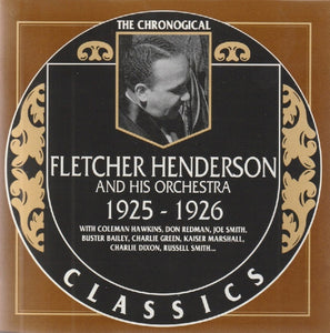 Fletcher Henderson And His Orchestra : 1925-1926 (CD, Comp)