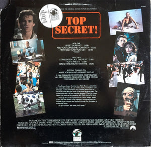 Val Kilmer : Songs From The Original Motion Picture Soundtrack Top Secret! (LP, Album)