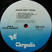 Laden Sie das Bild in den Galerie-Viewer, Steve Hackett : Please Don&#39;t Touch! (LP, Album, San)
