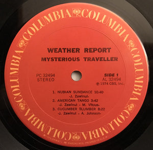 Weather Report : Mysterious Traveller (LP, Album)