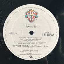 Load image into Gallery viewer, Vanity 6 : Drive Me Wild (12&quot;, Maxi, Spe)
