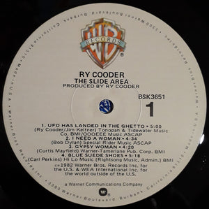 Ry Cooder : The Slide Area (LP, Album, All)