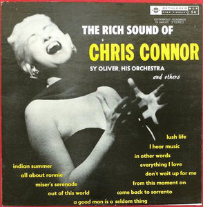 Chris Connor : "Chris" - The Rich Sound Of Chris Connor (LP)