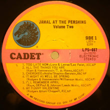 Laden Sie das Bild in den Galerie-Viewer, Ahmad Jamal Trio : Jamal At The Pershing Vol. 2 (LP, Album, RE)
