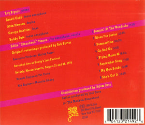 Ray Bryant, Arnett Cobb, Alan Dawson, George Duvivier, Buddy Tate, Eddie "Cleanhead" Vinson : Live At Sandy's (CD, Album, RE)