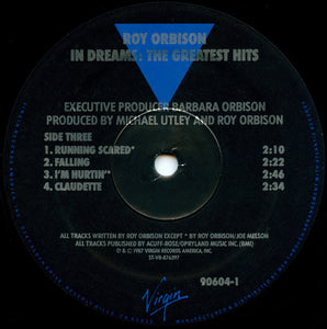 Roy Orbison : In Dreams: The Greatest Hits (2xLP, Comp)