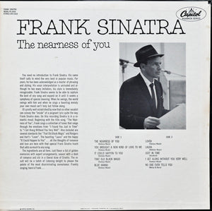 Frank Sinatra : The Nearness Of You (LP, Comp, Scr)