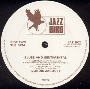 Illinois Jaquet* : Blues & Sentimental (LP)