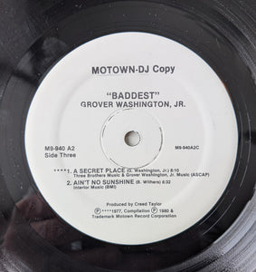 Grover Washington, Jr. : Baddest (2xLP, Comp, Promo)