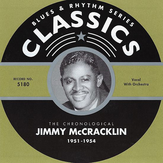 Jimmy McCracklin : The Chronological Jimmy McCracklin 1951-1954 (CD, Comp)